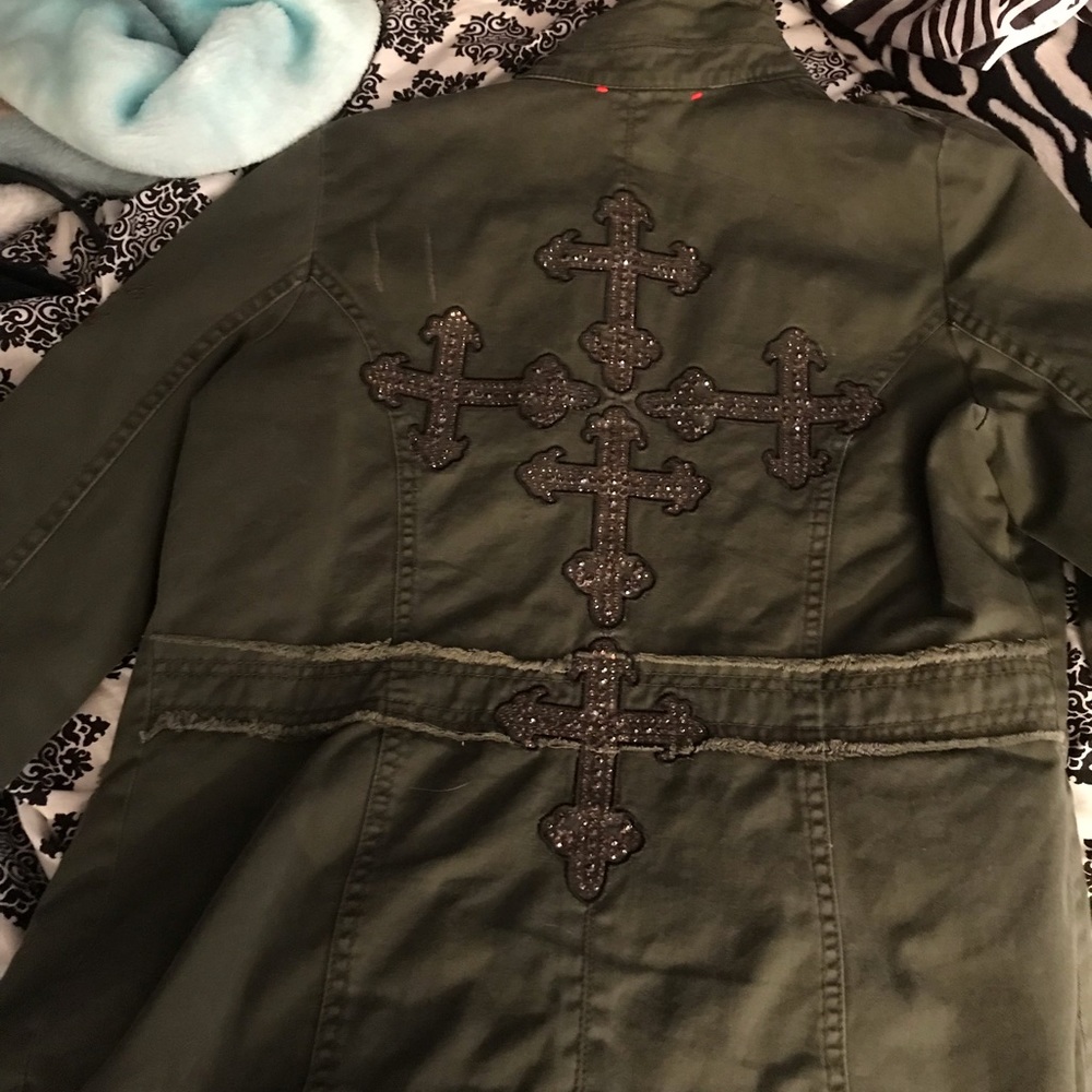 Miss me rugged army jacket